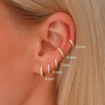 Load image into Gallery viewer, Numai Huggie Hoop Earrings
