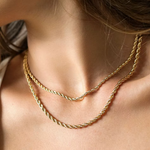 Load image into Gallery viewer, Ceava Gold Chain Necklace
