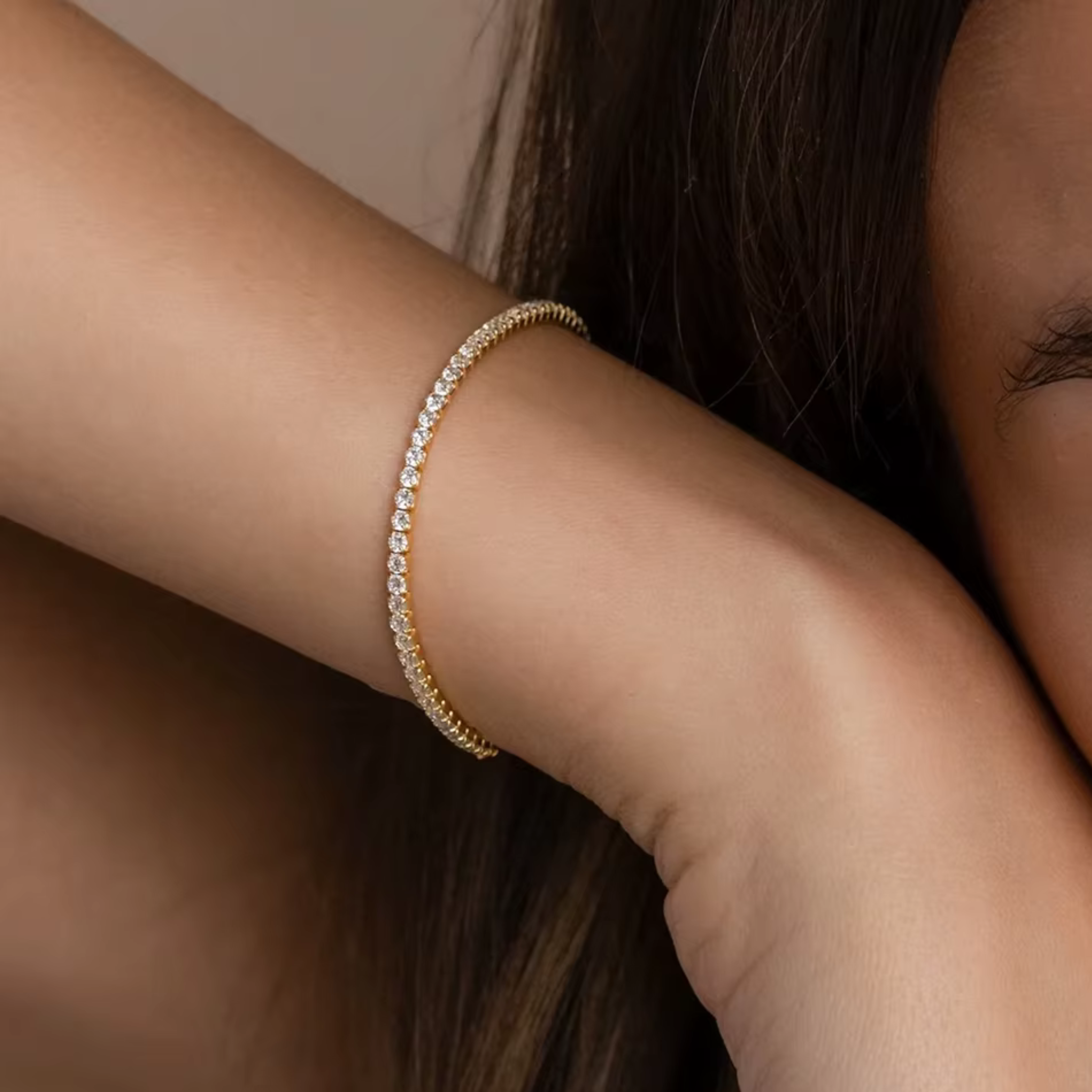 Lunaria Tennis Bracelet
