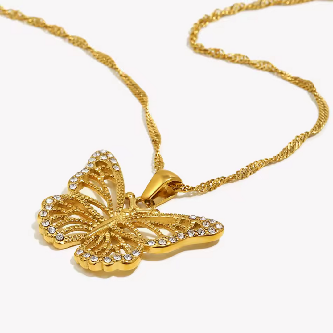 Serenia Butterfly Necklace