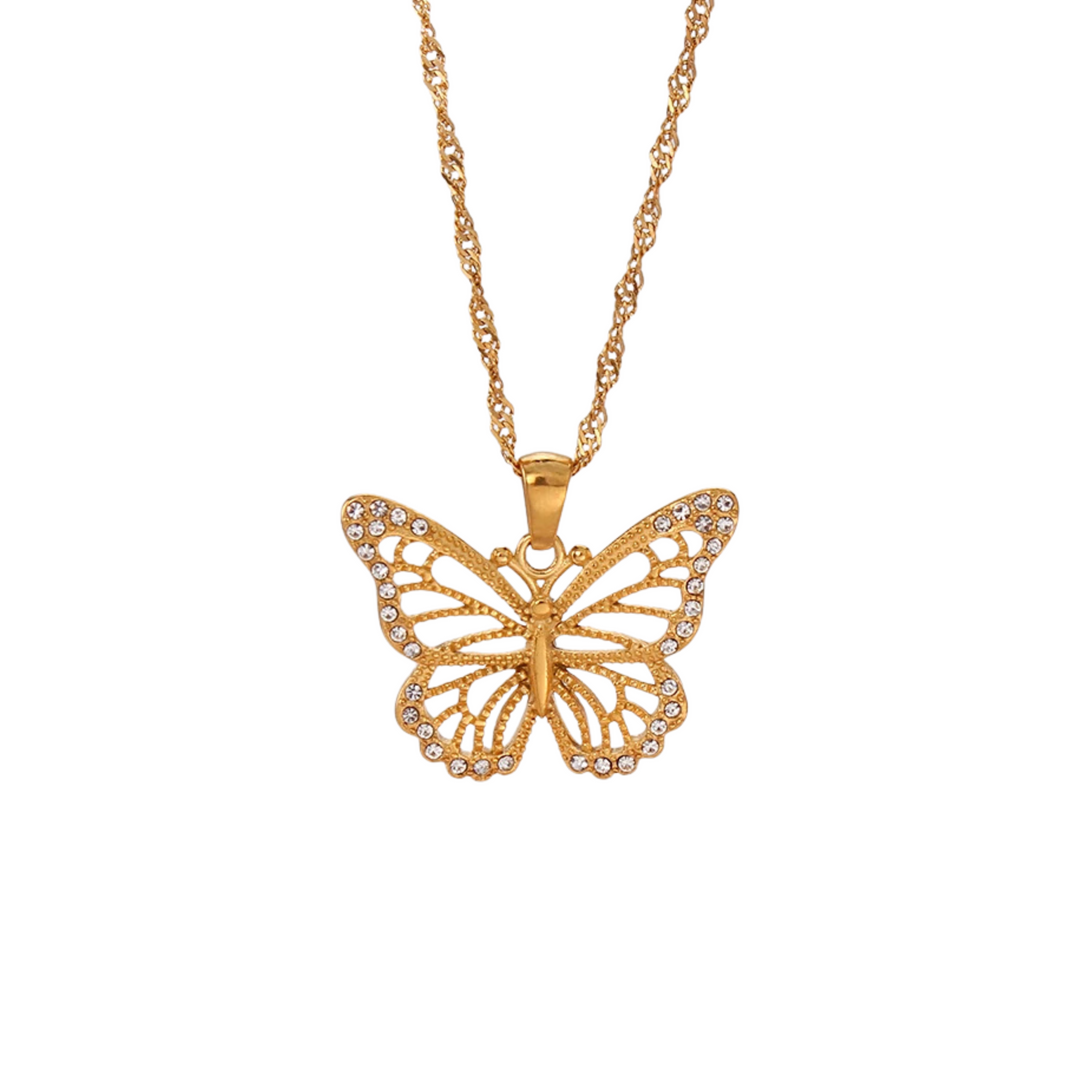 Serenia Butterfly Necklace