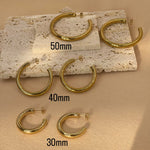 Load image into Gallery viewer, Ceala Hoop Earrings
