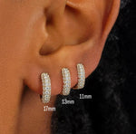 Load image into Gallery viewer, Meci Huggie Hoop Earrings
