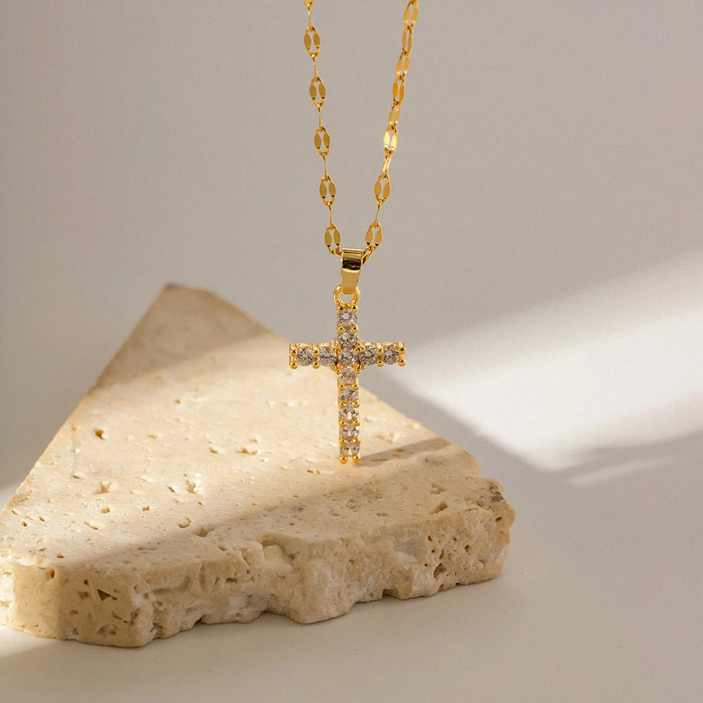 Cesea Cross Necklace