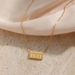 Load image into Gallery viewer, Esana 11:11 Gold Necklace
