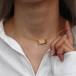 Load image into Gallery viewer, Esana 11:11 Gold Necklace
