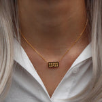 Load image into Gallery viewer, Esana 11:11 Gold Necklace
