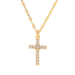 Load image into Gallery viewer, Cesea Cross Necklace
