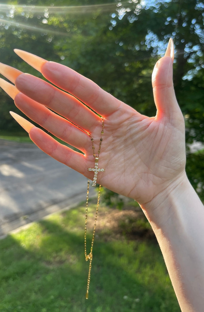 Cesea Cross Necklace