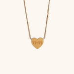 Load image into Gallery viewer, Eami Gold Heart Necklace
