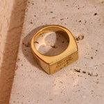 Load image into Gallery viewer, Ceni Never Give Up Chunky Ring
