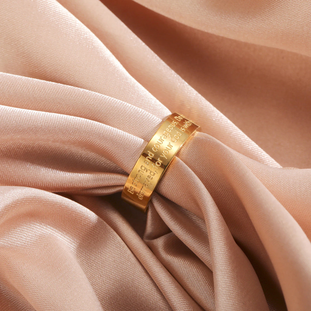 Faithen Bible Verse Ring