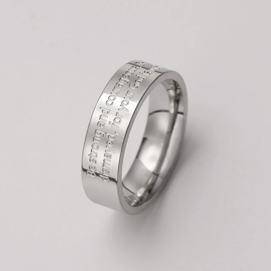 Faithen Bible Verse Ring