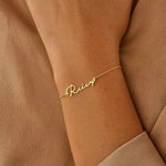 Load image into Gallery viewer, Raella Custom Name Bracelet
