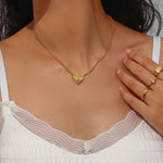 Load image into Gallery viewer, Eami 11:11 Heart Necklace
