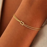 Load image into Gallery viewer, Seraphina Love Knot Bracelet
