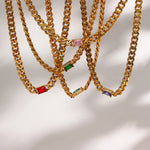Load image into Gallery viewer, Emana Cuban Chain Necklace
