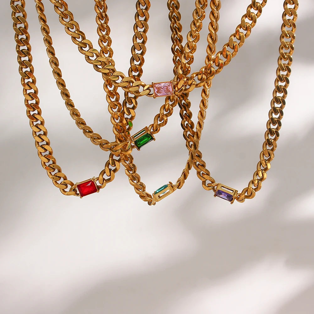 Emana Cuban Chain Necklace