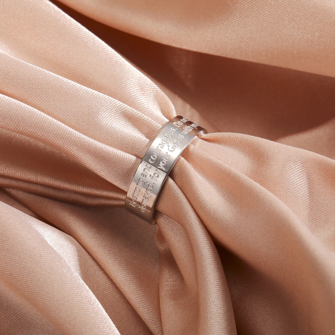 Faithen Bible Verse Ring