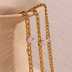 Load image into Gallery viewer, Esia Gold Chain Bracelet
