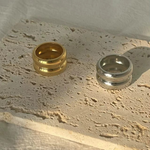 Load image into Gallery viewer, Aurienne Gold Double Layer Ring
