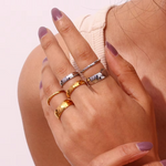 Load image into Gallery viewer, Miana Gold Ring
