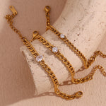 Load image into Gallery viewer, Esia Gold Chain Bracelet

