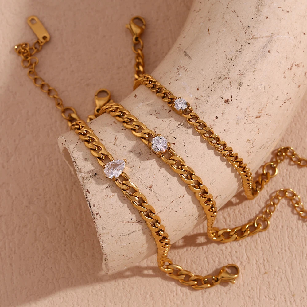 Esia Gold Chain Bracelet