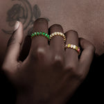 Load image into Gallery viewer, Ceana Ring - Green &amp; Multicolor
