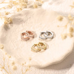 Load image into Gallery viewer, Numai Huggie Hoop Earrings
