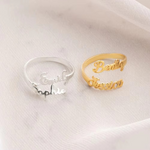 Load image into Gallery viewer, Meala Custom Name Ring
