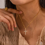 Load image into Gallery viewer, Cesea Cross Necklace
