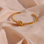 Load image into Gallery viewer, Nemi Love Knot Bangle Bracelet

