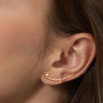 Load image into Gallery viewer, Seuna Custom Name Earrings
