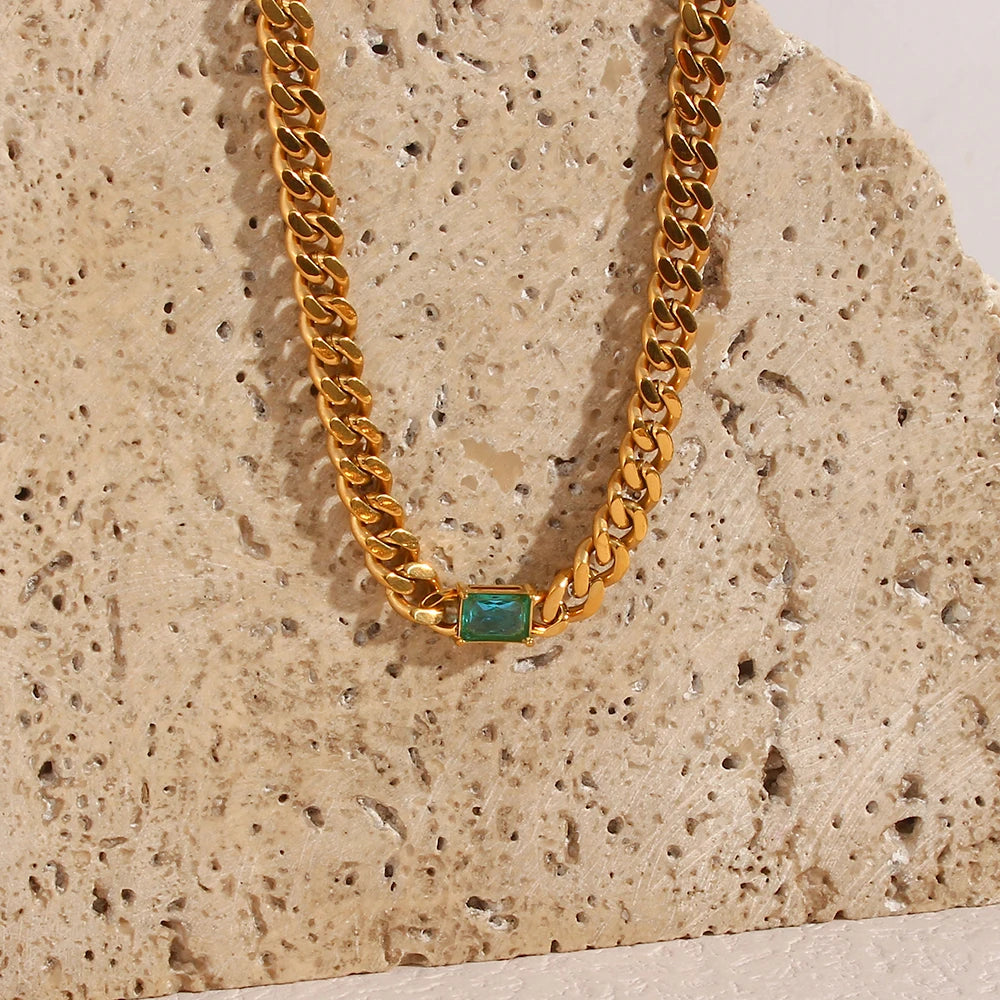 Emana Cuban Chain Necklace