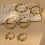 Load image into Gallery viewer, Ceala Hoop Earrings
