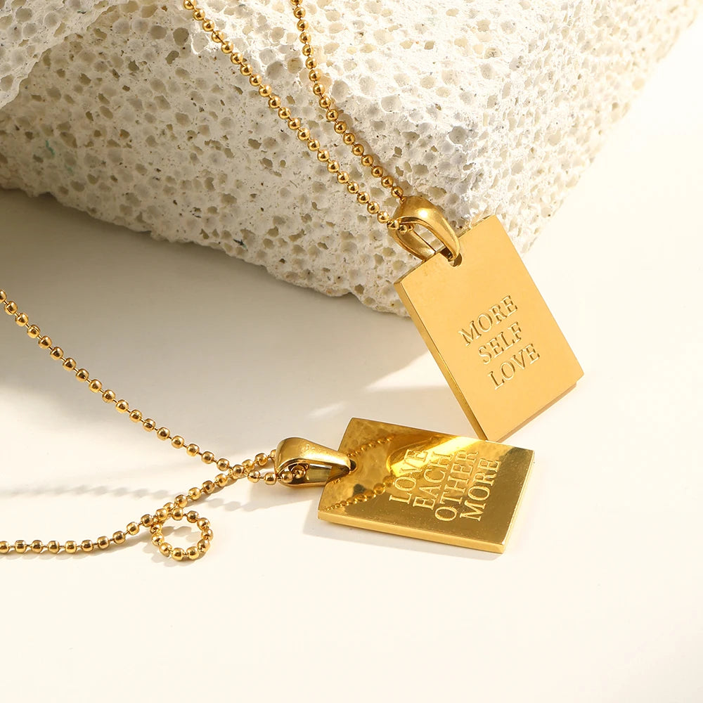 Anaya Affirmation Necklace
