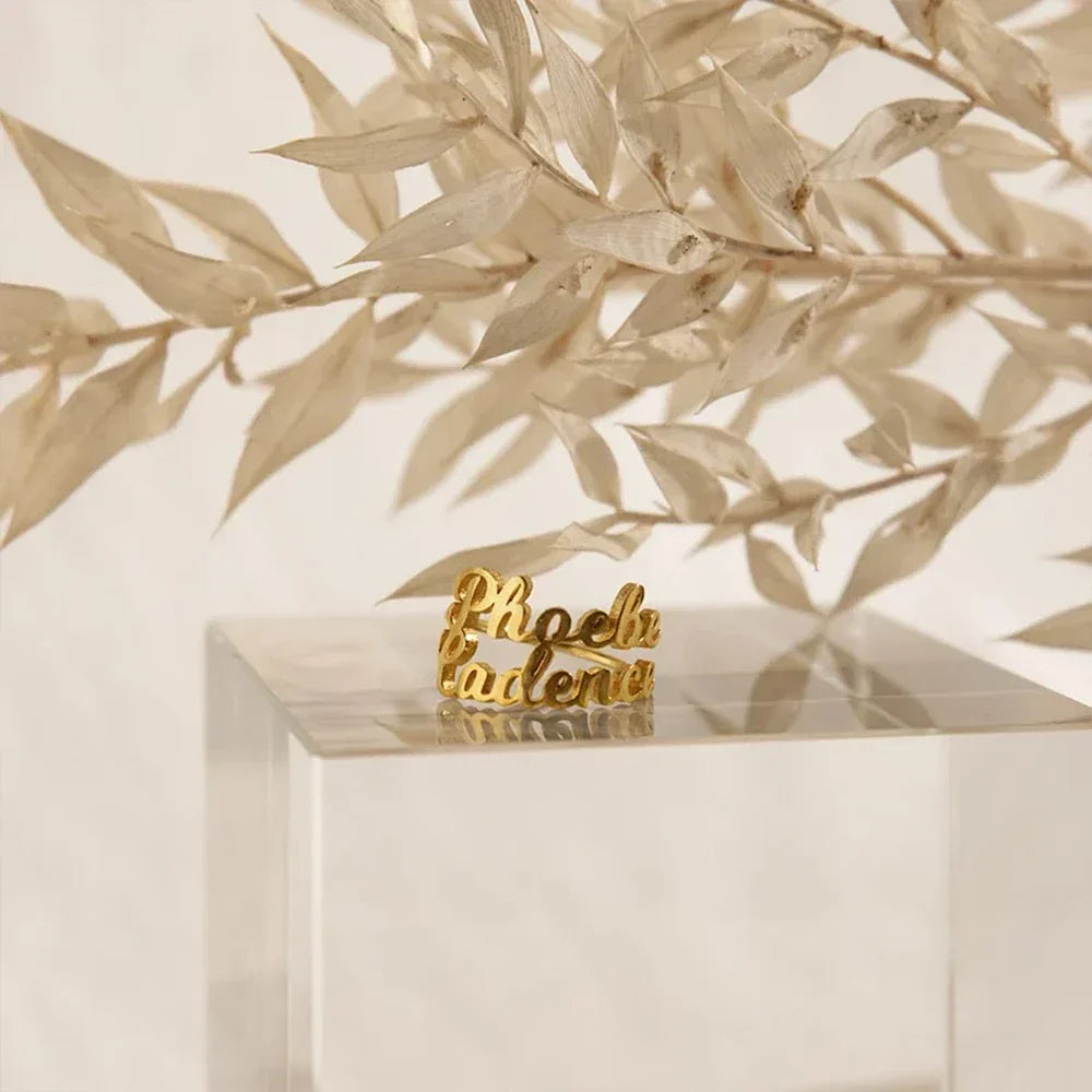 Meala Custom Name Ring