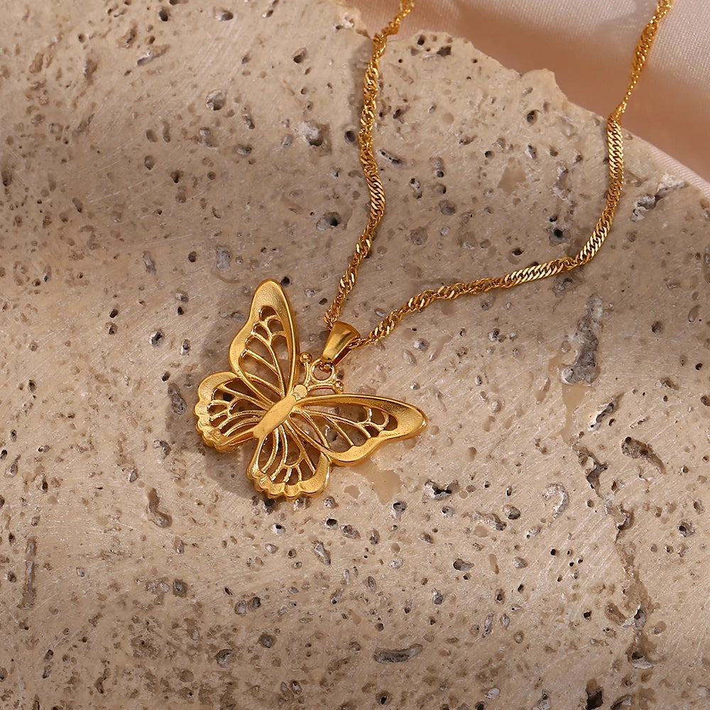 Serenia Butterfly Necklace