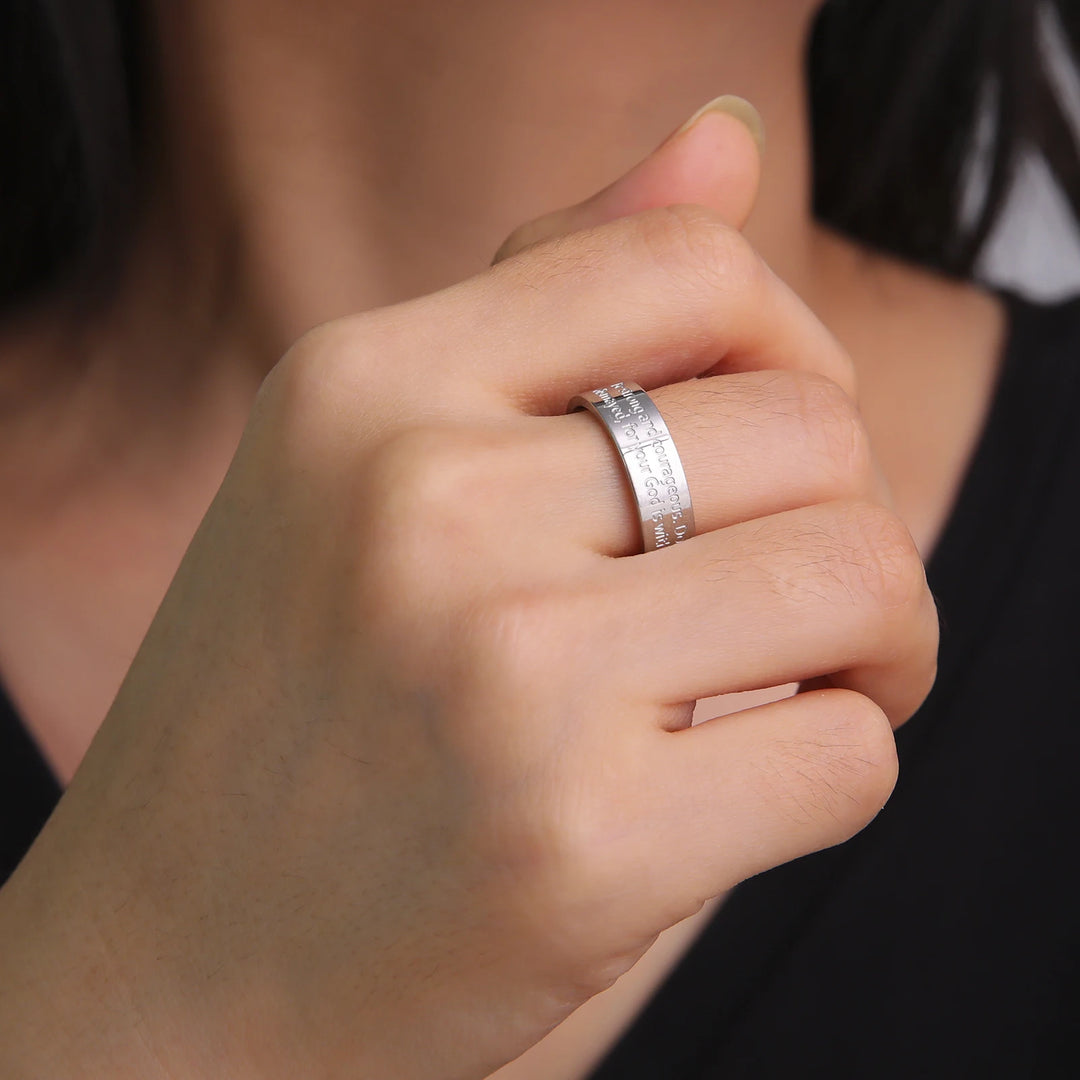 Faithen Bible Verse Ring