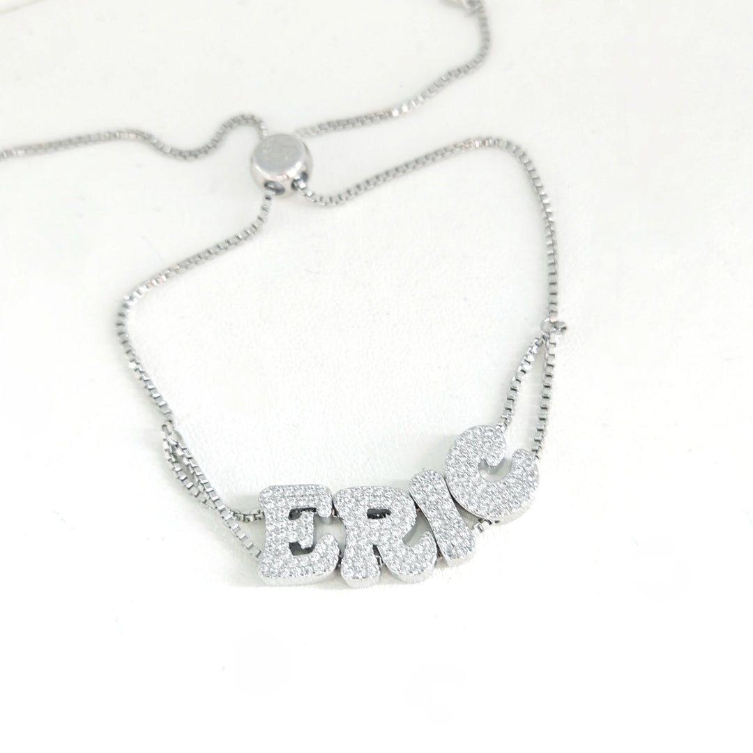Nemai Gold Custom Name Bracelet