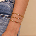 Load image into Gallery viewer, Esia Gold Chain Bracelet
