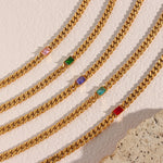 Load image into Gallery viewer, Emana Cuban Chain Necklace
