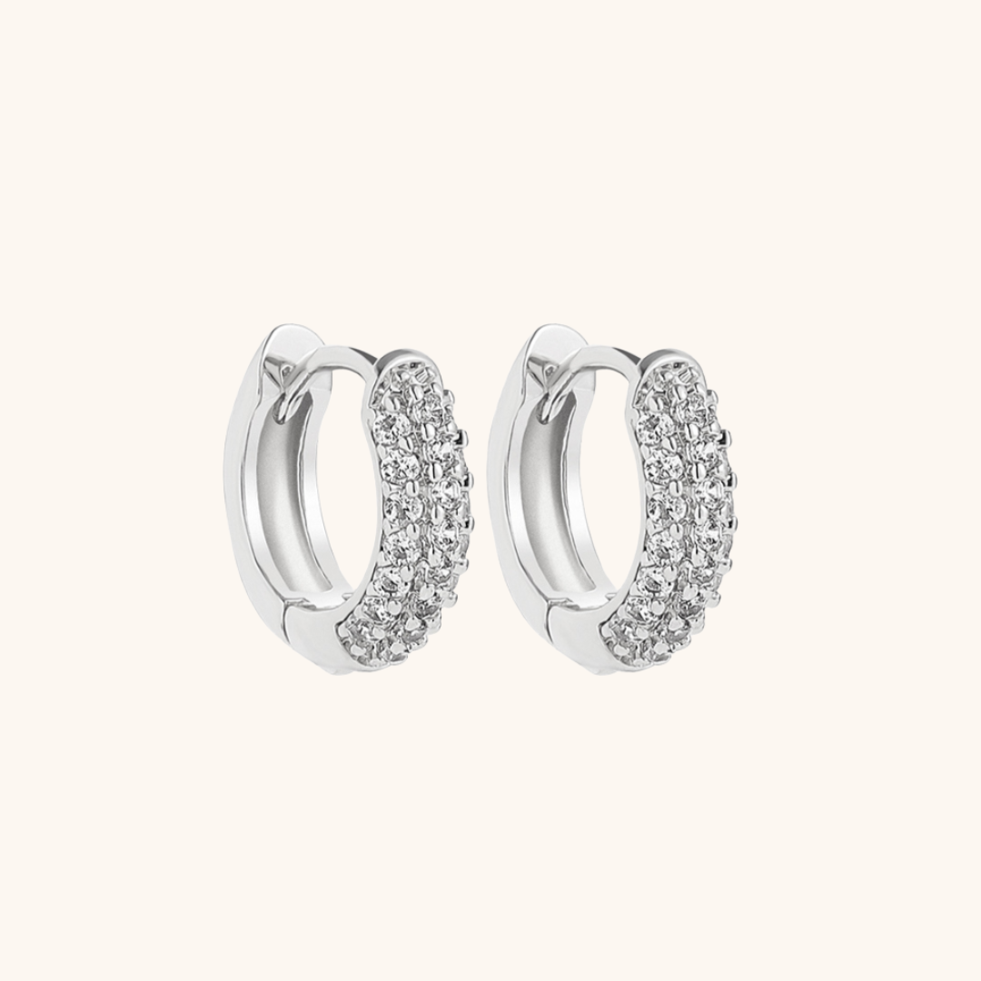 Meci Huggie Hoop Earrings