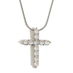 Load image into Gallery viewer, Cenai Gold Cross Necklace
