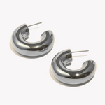Load image into Gallery viewer, Mena Chunky Hoop Earrings

