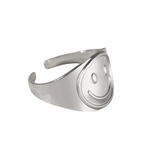 Load image into Gallery viewer, Meani Gold Smiley Face Ring

