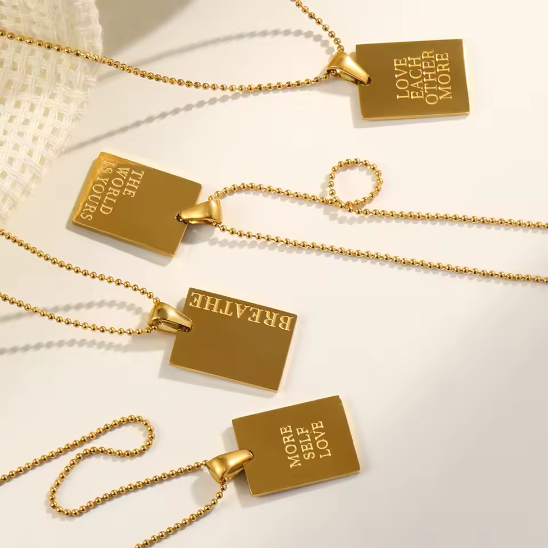 Anaya Affirmation Necklace