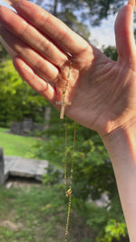 Load and play video in Gallery viewer, Cesea Cross Necklace
